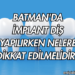 Batman'da İmplant Diş Yapılırken Nelere Dikkat Edilmelidir?