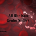 AB Rh+ Kan Grubu Nedir?