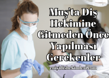 Muş'ta Diş Hekimine Gitmeden Önce Yapılması Gerekenler