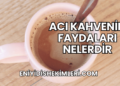 Acı Kahvenin Faydaları Nelerdir
