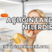 Açlığın Faydaları Nelerdir?
