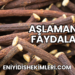 Aşlamanın Faydaları