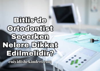 Bitlis'de Ortodontist Seçerken Nelere Dikkat Edilmelidir?