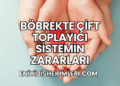 Böbrekte Çift Toplayıcı Sistemin Zararları
