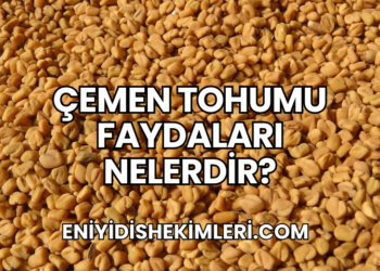 Çemen Tohumu Faydaları Nelerdir?