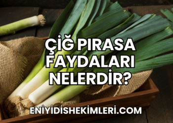 Çiğ Pırasa Faydaları Nelerdir?