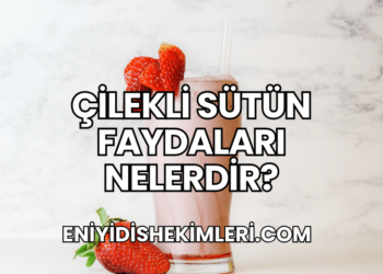Çilekli Sütün Faydaları Nelerdir?