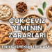 Çok Ceviz Yemenin Zararları
