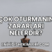 Çok Oturmanın Zararları Nelerdir?