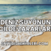 Deniz Suyunun Cilde Zararları