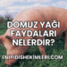Domuz Yağı Faydaları Nelerdir?