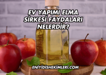 Ev Yapımı Elma Sirkesi Faydaları Nelerdir?