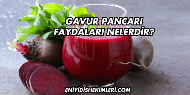 Gavur Pancarı Faydaları Nelerdir?