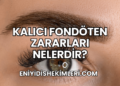 Kalıcı Fondöten Zararları Nelerdir?