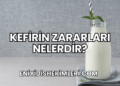 Kefirin Zararları Nelerdir?