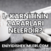L-Karnitinin Zararları Nelerdir?