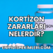Kortizon Zararları Nelerdir?