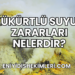 Kükürtlü Suyun Zararları Nelerdir?