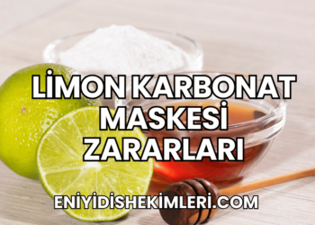 Limon Karbonat Maskesi Zararları