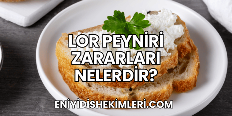 Lor Peyniri Zararları Nelerdir?