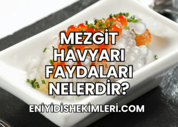 Mezgit Havyarı Faydaları Nelerdir?