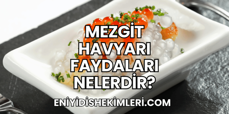 Mezgit Havyarı Faydaları Nelerdir?