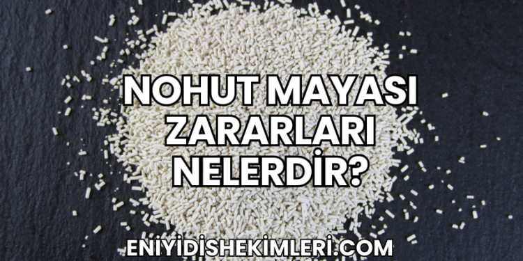 Nohut Mayası Zararları Nelerdir?
