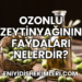 Ozonlu Zeytinyağının Faydaları Nelerdir?