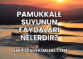 Pamukkale Suyunun Faydaları Nelerdir?