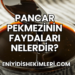 Pancar Pekmezinin Faydaları Nelerdir?