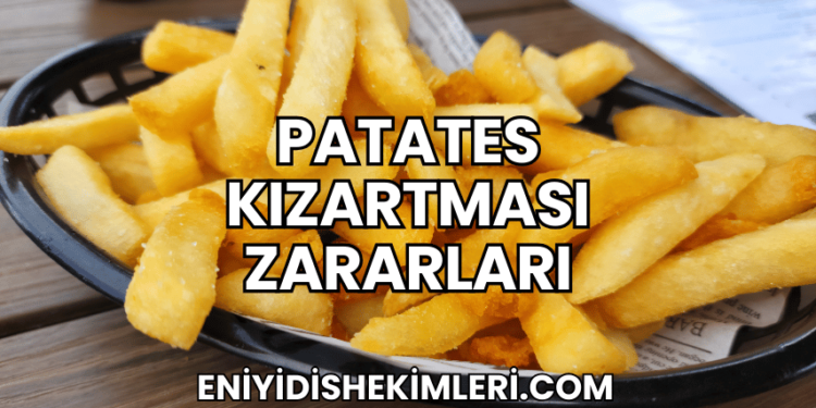 Patates Kızartması Zararları
