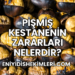 Pişmiş Kestanenin Zararları Nelerdir?