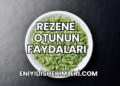 Rezene Otunun Faydaları