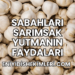 Sabahları Sarımsak Yutmanın Faydaları