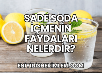 Sade Soda İçmenin Faydaları Nelerdir?