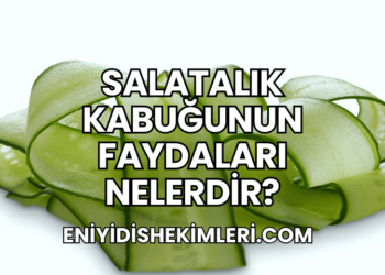 Salatalık Kabuğunun Faydaları Nelerdir?