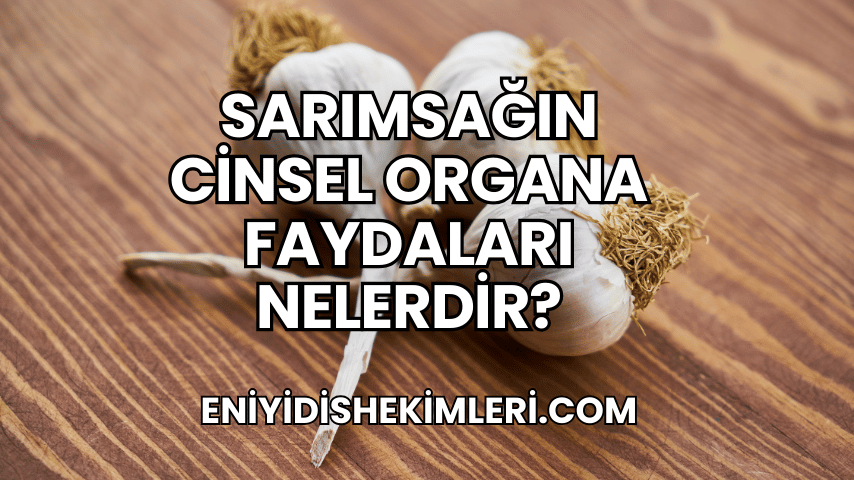 Sarımsağın Cinsel Organa Faydaları Nelerdir?