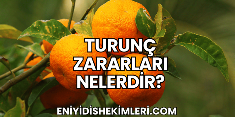 Turunç Zararları Nelerdir?