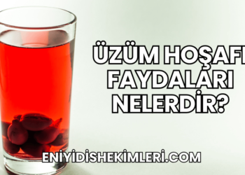 Üzüm Hoşafı Faydaları Nelerdir?