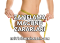 Zayıflama Macunu Zararları