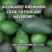 Avokado Kreminin Cilde Faydaları Nelerdir?