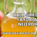 Ballı Sirkenin Faydaları Nelerdir?
