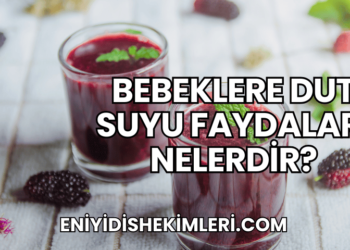 Bebeklere Dut Suyu Faydaları Nelerdir?