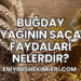 Buğday Yağının Saça Faydaları Nelerdir?