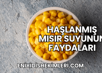Haşlanmış Mısır Suyunun Faydaları