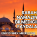 Sabah Namazının Bilmediğiniz Faydaları
