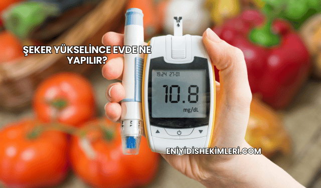 Şeker Yükselince Evde Ne Yapılır?