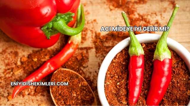 Acı Mideye İyi Gelir mi?