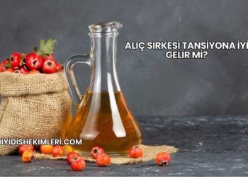 Alıç Sirkesi Tansiyona İyi Gelir mi?