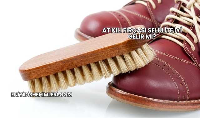 At Kılı Fırçası Selülite İyi Gelir mi?